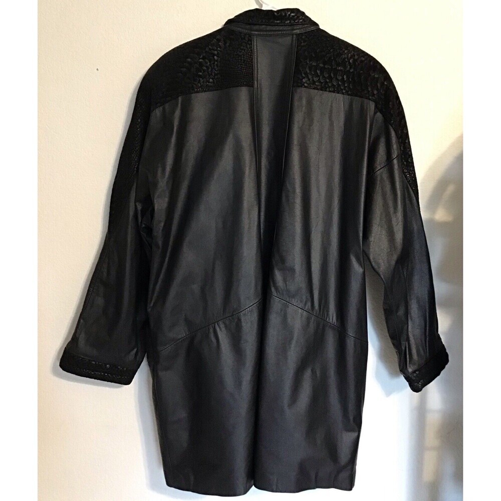 Pelle Women’s Genuine Leather Coat. Size L - Picture 4 of 8
